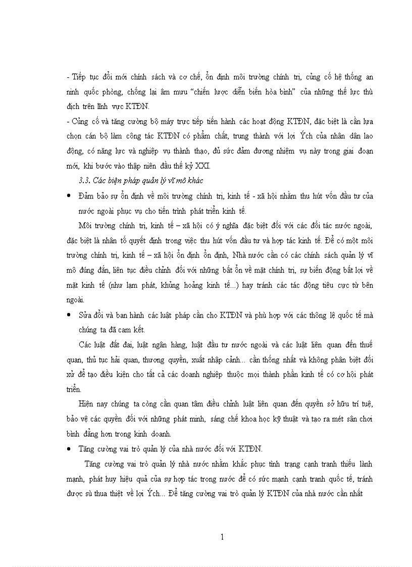 image for page Mở rộng và nâng cao hiệu quả KTĐN ở nước ta theo hướng tăng khả năng cạnh tranh và chủ động hội nhập kinh tế khu vực và quốc tế