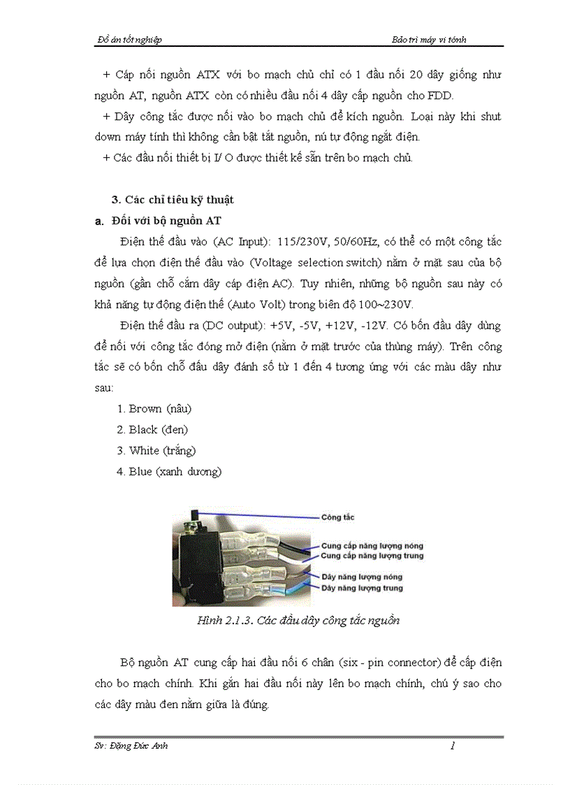 image for page Bảo trì máy vi tính Bảo trì máy vi tính