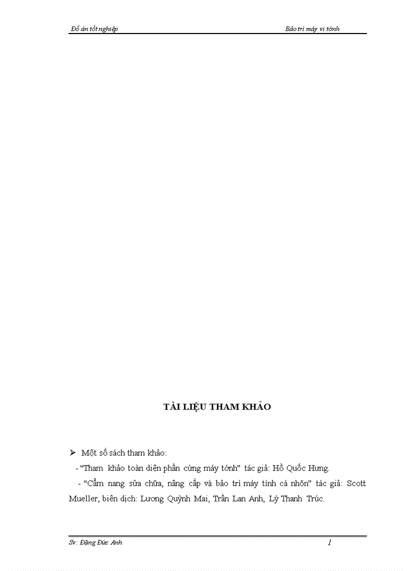 image for page Bảo trì máy vi tính Bảo trì máy vi tính