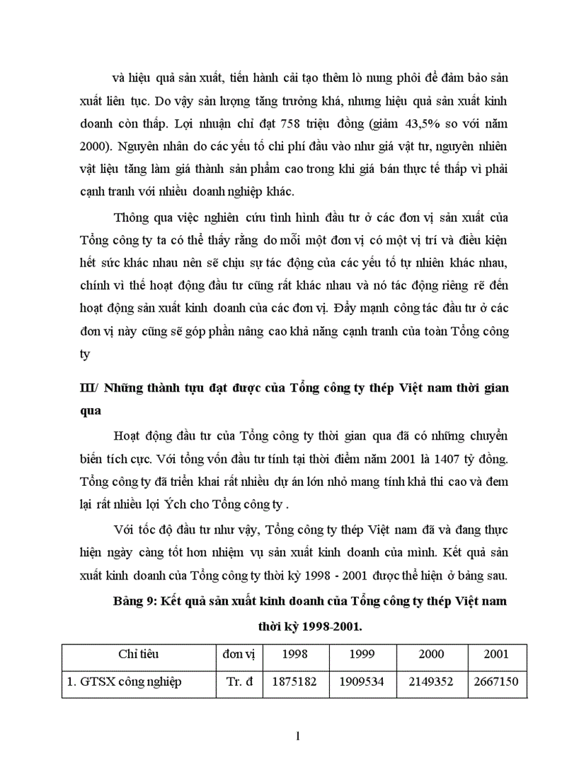 image for page Đầu tư nâng cao khả năng cạnh tranh của Tổng công ty thép Việt nam 1