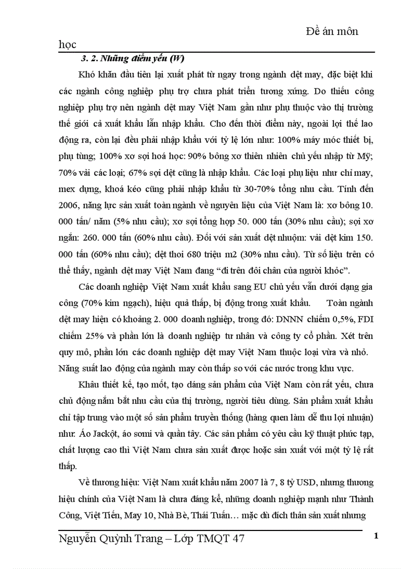 image for page Thị trường EU và khả năng xuất khẩu hàng may mặc của Việt Nam vào thị trường EU 1