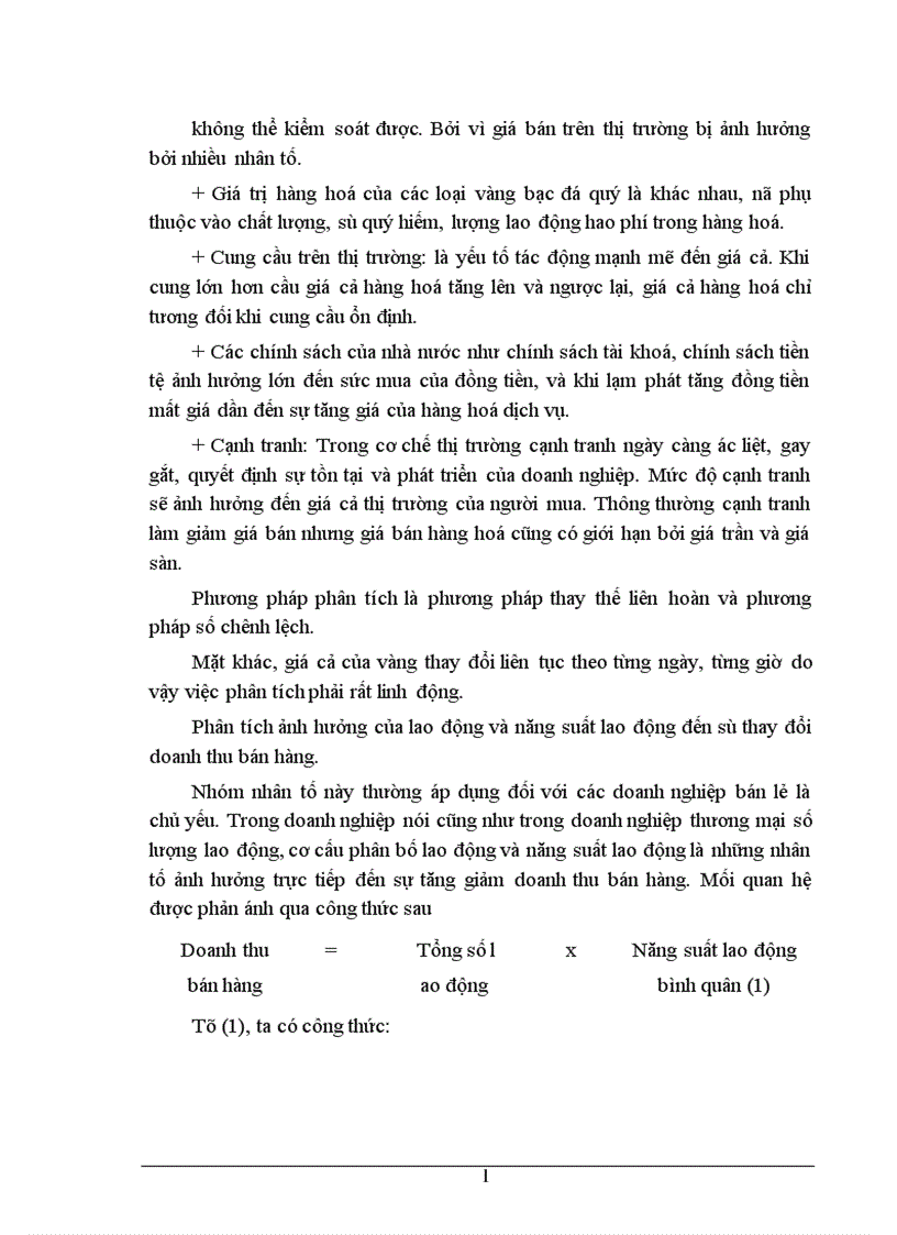 image for page Phân tích tình hình doanh thu bán hàng và các biện pháp không ngừng tăng doanh thu bán hàng ở Công ty Vàng Bạc Đá Quý Hà Nội