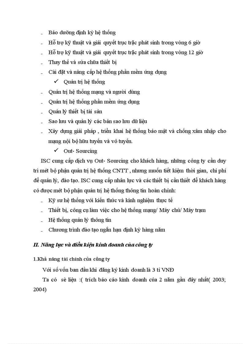 image for page Thực trạng hoạt động kinh doanh nói chung và hoạt động Marketing nói riêng trong công ty