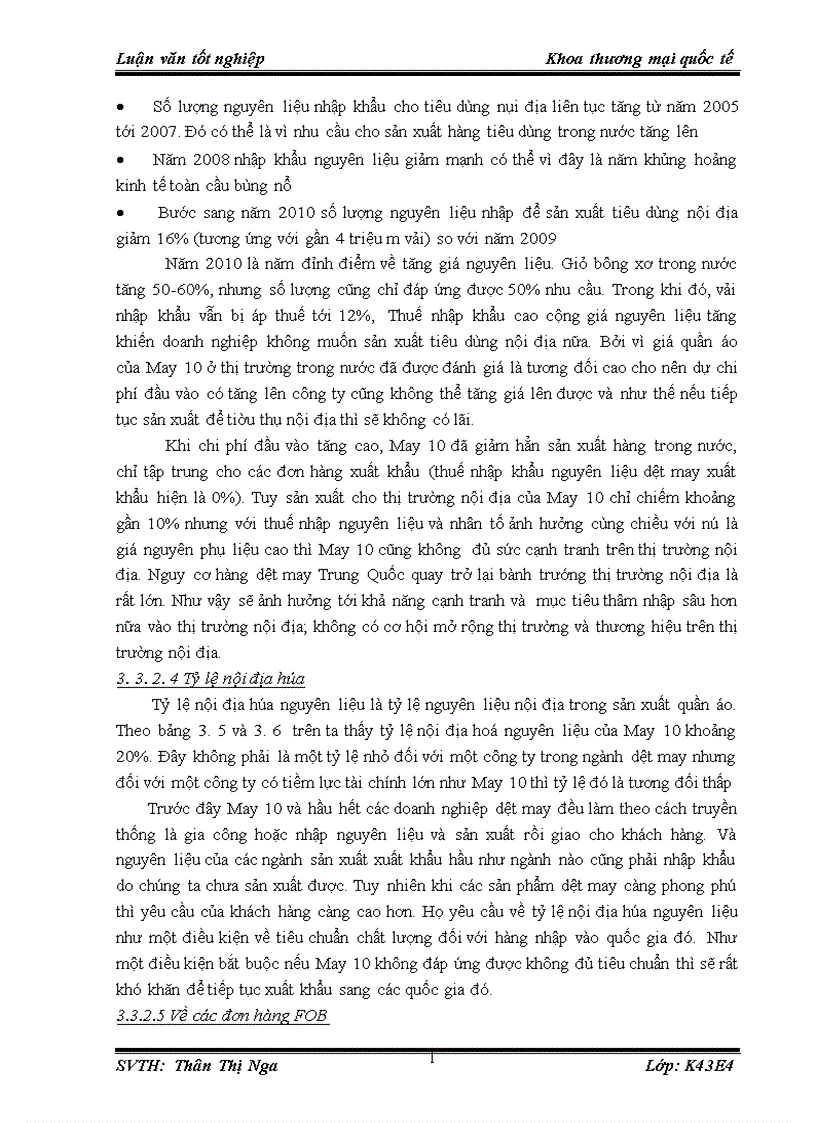 image for page Giải pháp hạn chế ảnh hưởng của thay đổi thuế quan và tiêu chuẩn chất lượng hàng nhập đối với nhập khẩu nguyên liệu của Tổng công ty May 10