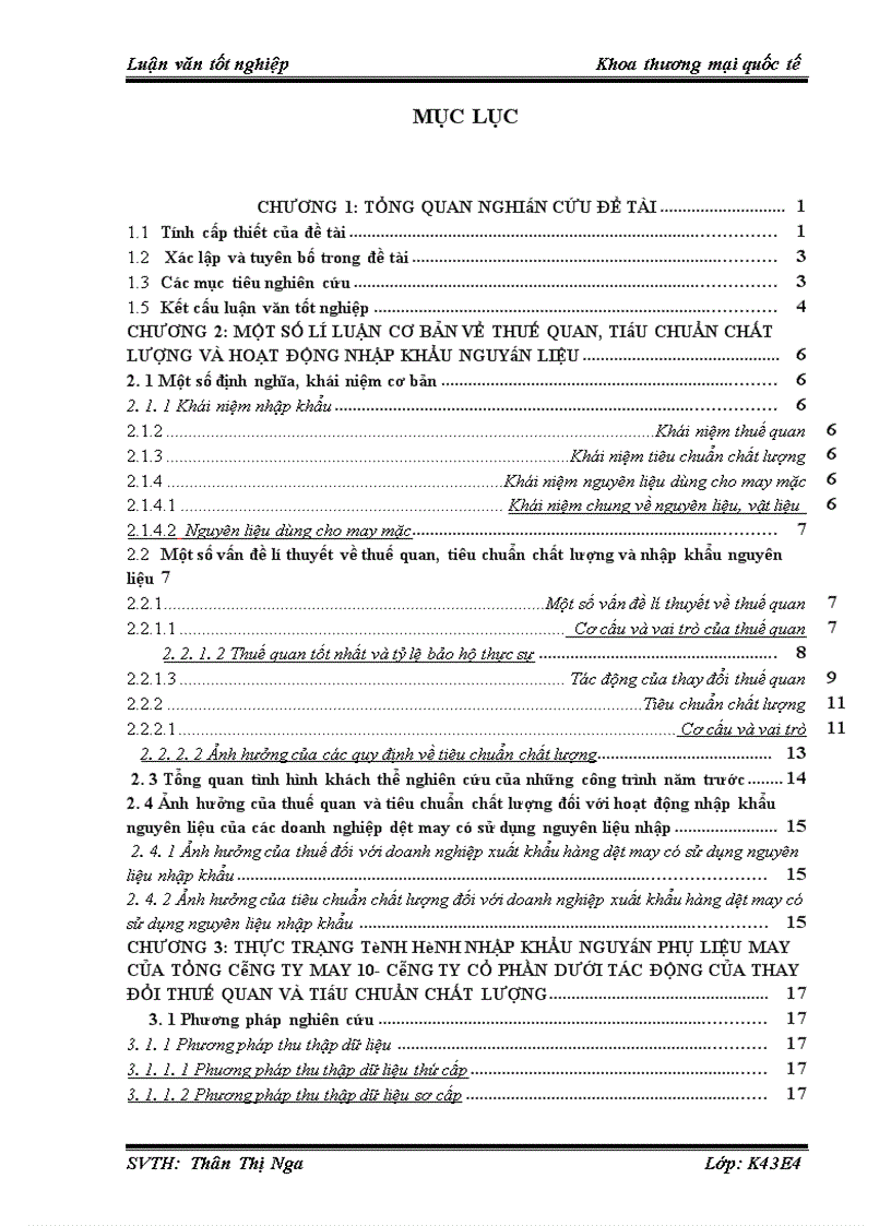 image for page Giải pháp hạn chế ảnh hưởng của thay đổi thuế quan và tiêu chuẩn chất lượng hàng nhập đối với nhập khẩu nguyên liệu của Tổng công ty May 10