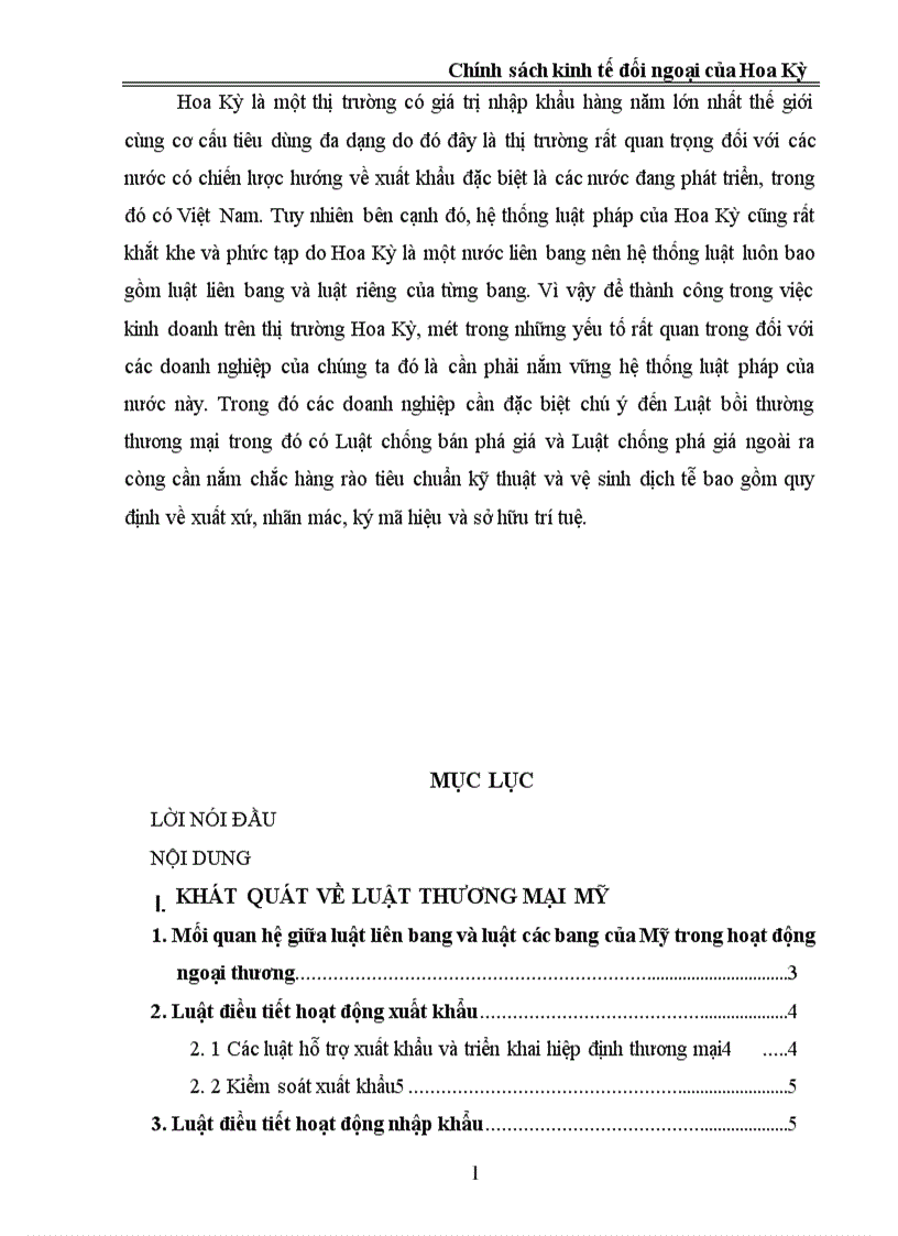 image for page Chính sách kinh tế đối ngoại của Hoa Kỳ