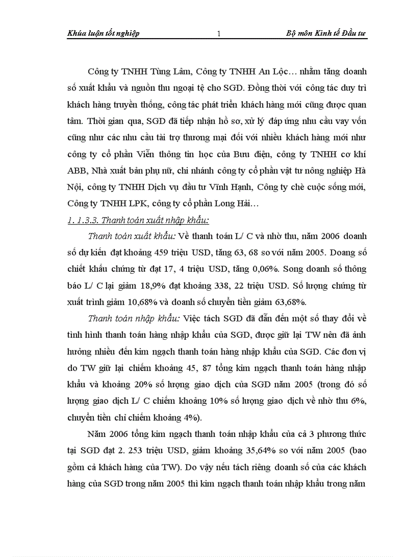 image for page Thẩm định dự án đầu tư0020 vay vốn trung và dài hạn tại Sở giao dịch Ngân hàng Ngoại thương Việt Nam Thực trạng và giải pháp