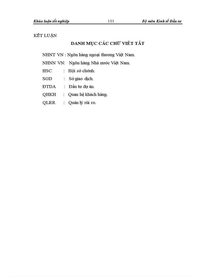 image for page Thẩm định dự án đầu tư0020 vay vốn trung và dài hạn tại Sở giao dịch Ngân hàng Ngoại thương Việt Nam Thực trạng và giải pháp