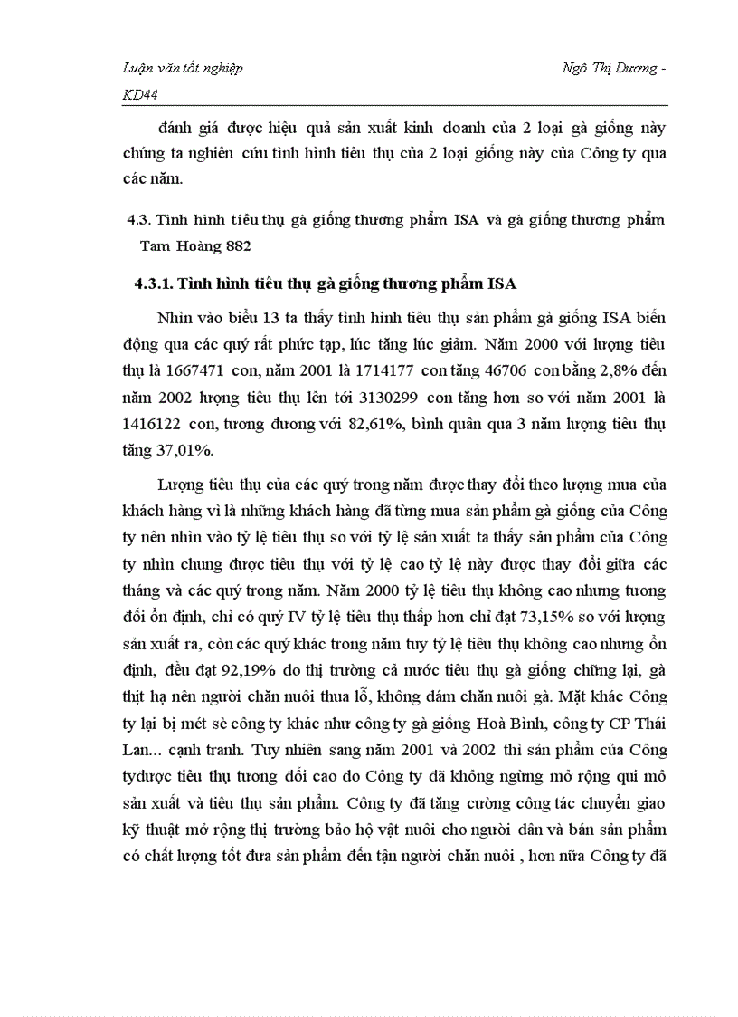 image for page Nghiên cứu tình hình tiêu thụ sản phẩm gà giống thương phẩm tại Công ty giống gia cầm Lương Mỹ Chương mỹ Hà Tây 1