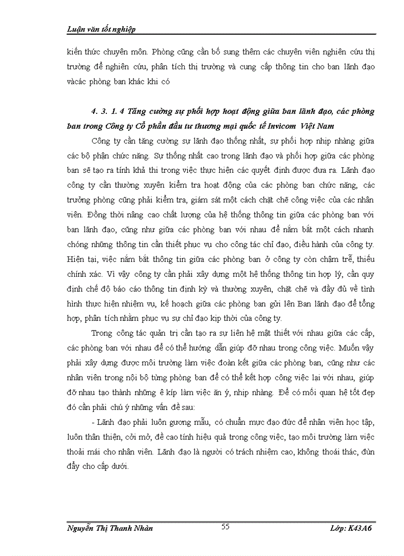 image for page Hoàn thiện cơ cấu tổ chức của công ty cổ phần đầu tư thương mại quốc tế Invicom Việt Nam