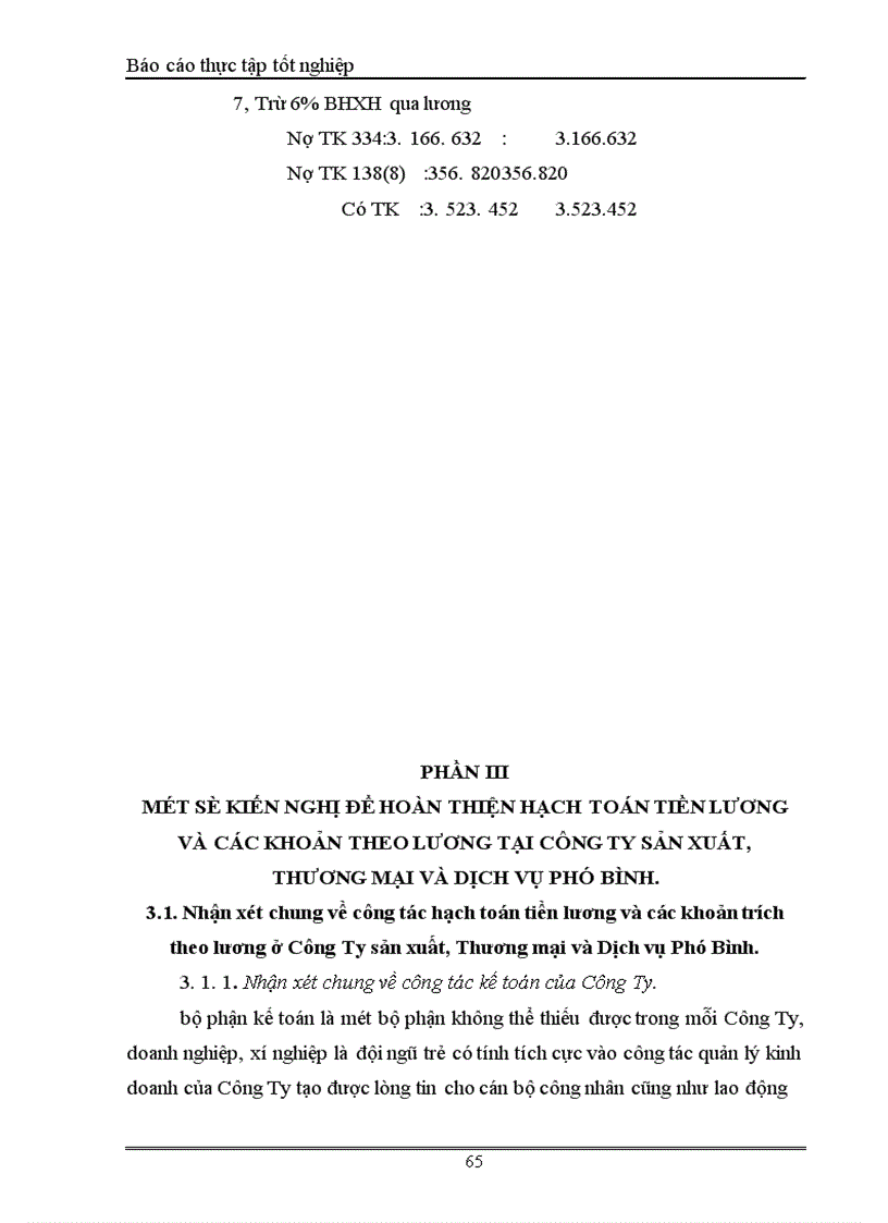 image for page Kế toán tiền lương và các khoản trích theo lương tại Công ty sản xuất Thương Mại và dịch vụ Phú Bình 1