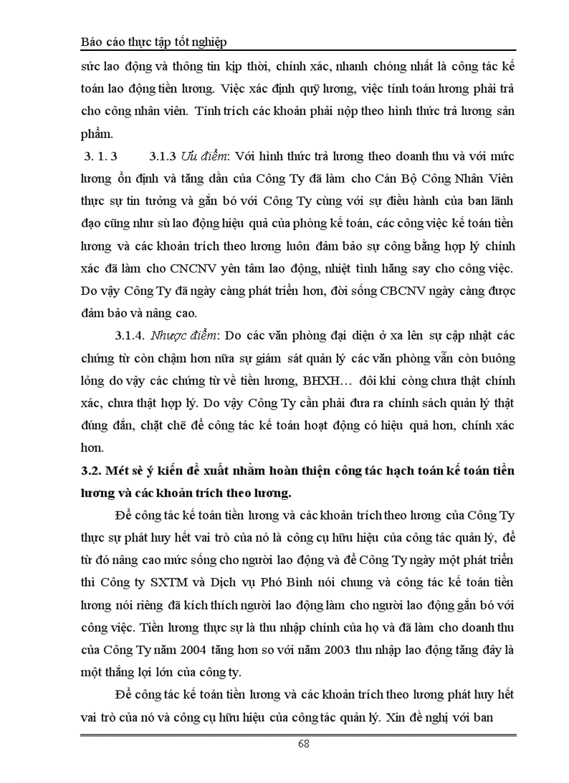 image for page Kế toán tiền lương và các khoản trích theo lương tại Công ty sản xuất Thương Mại và dịch vụ Phú Bình 1