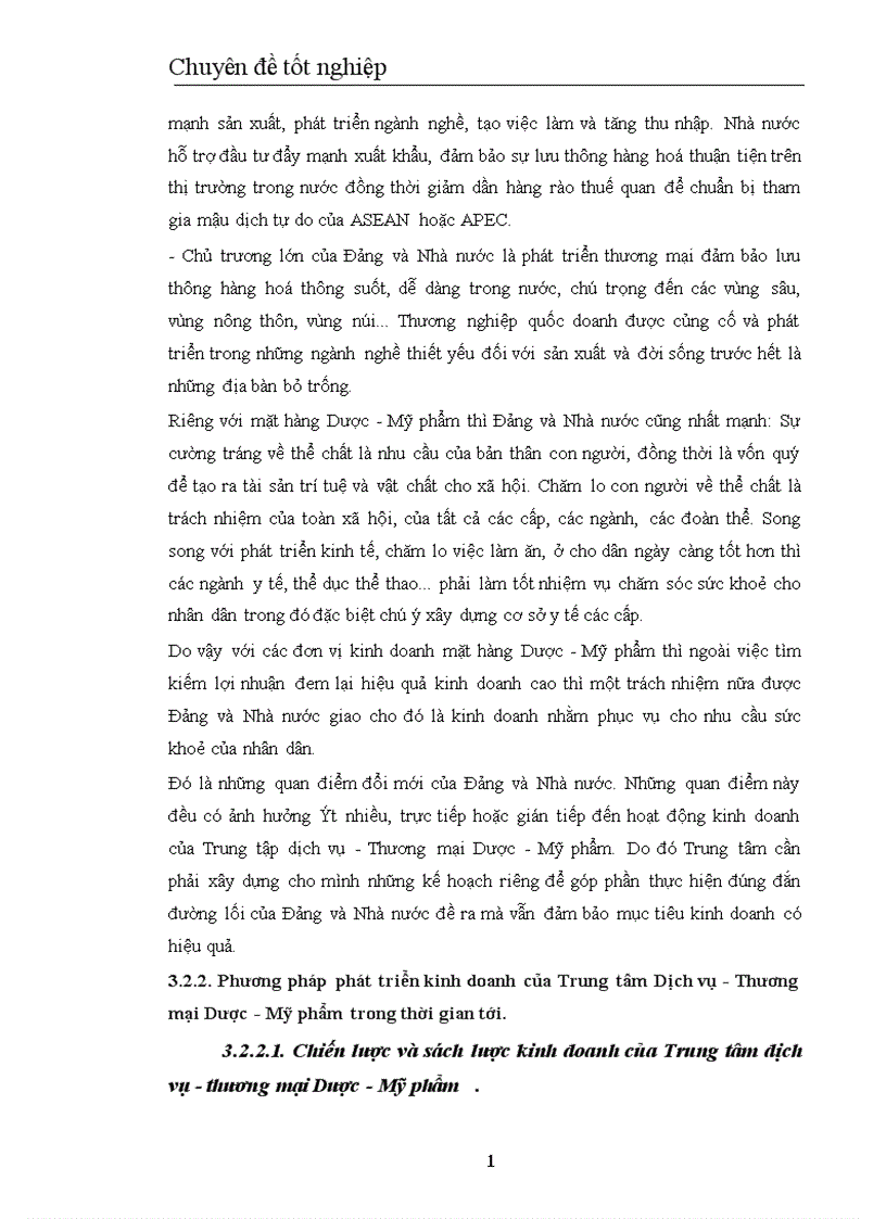 image for page Biện pháp tăng lợi nhuận ở Trung tâm TM dược phẩm Hà Nội