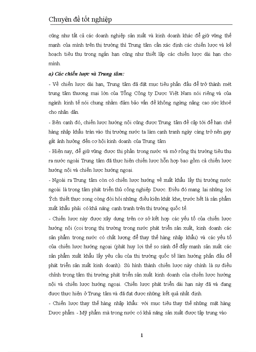 image for page Biện pháp tăng lợi nhuận ở Trung tâm TM dược phẩm Hà Nội