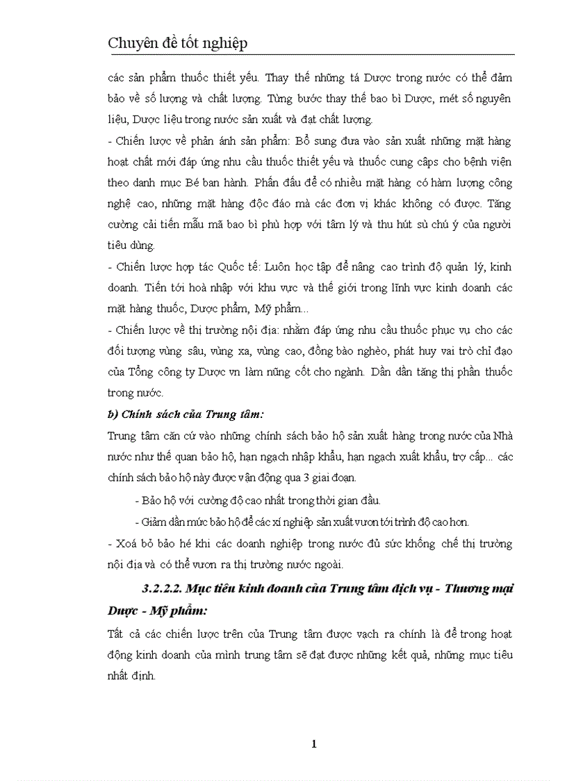 image for page Biện pháp tăng lợi nhuận ở Trung tâm TM dược phẩm Hà Nội