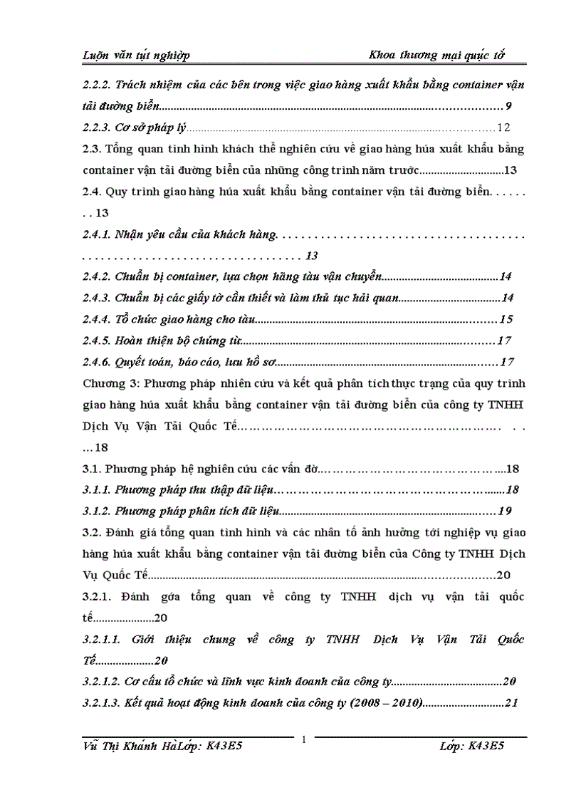 image for page Hoàn thiện quy trình giao hàng xuất khẩu bằng container vận tải đường biển