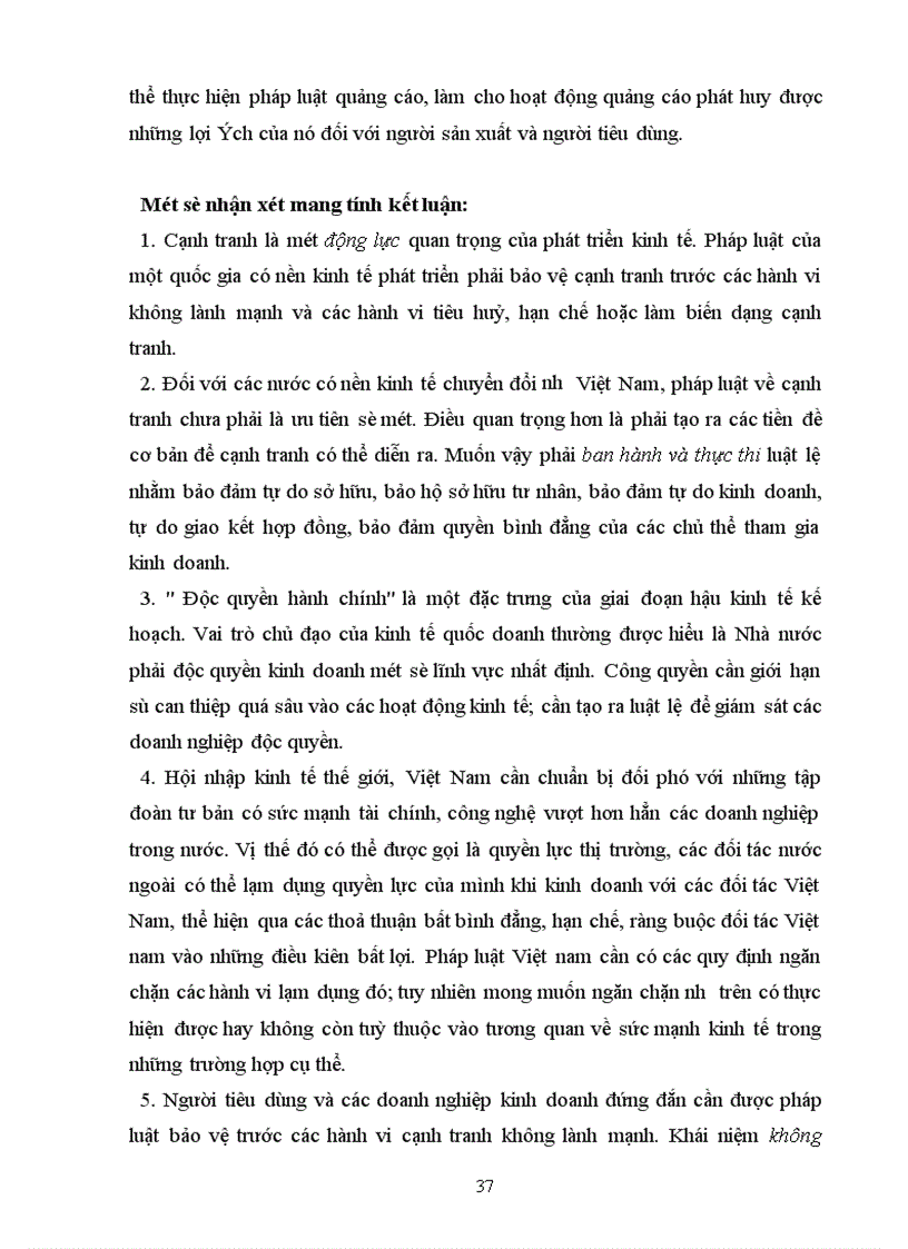 image for page Pháp luật về cạnh tranh và kiểm soát độc quyền ở Việt Nam