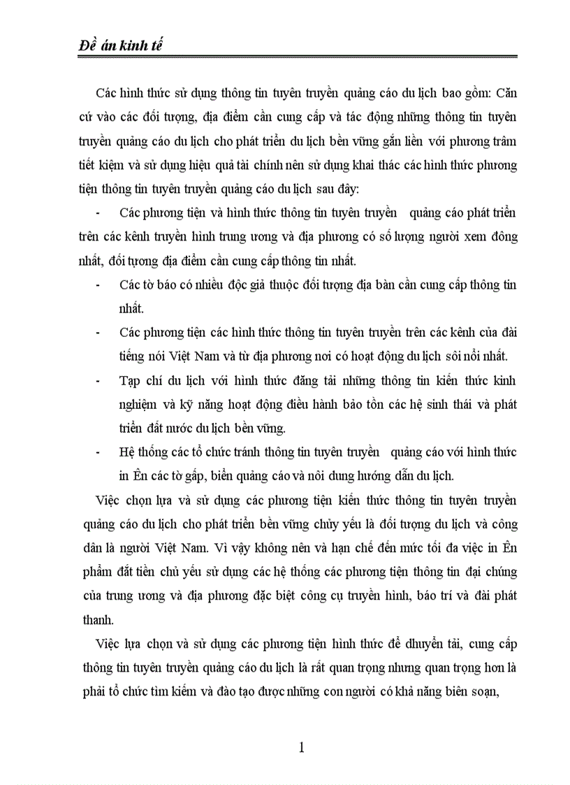 image for page Thực trạng phát triển du lịch bền vững ở Việt nam và những vấn đề liên quan