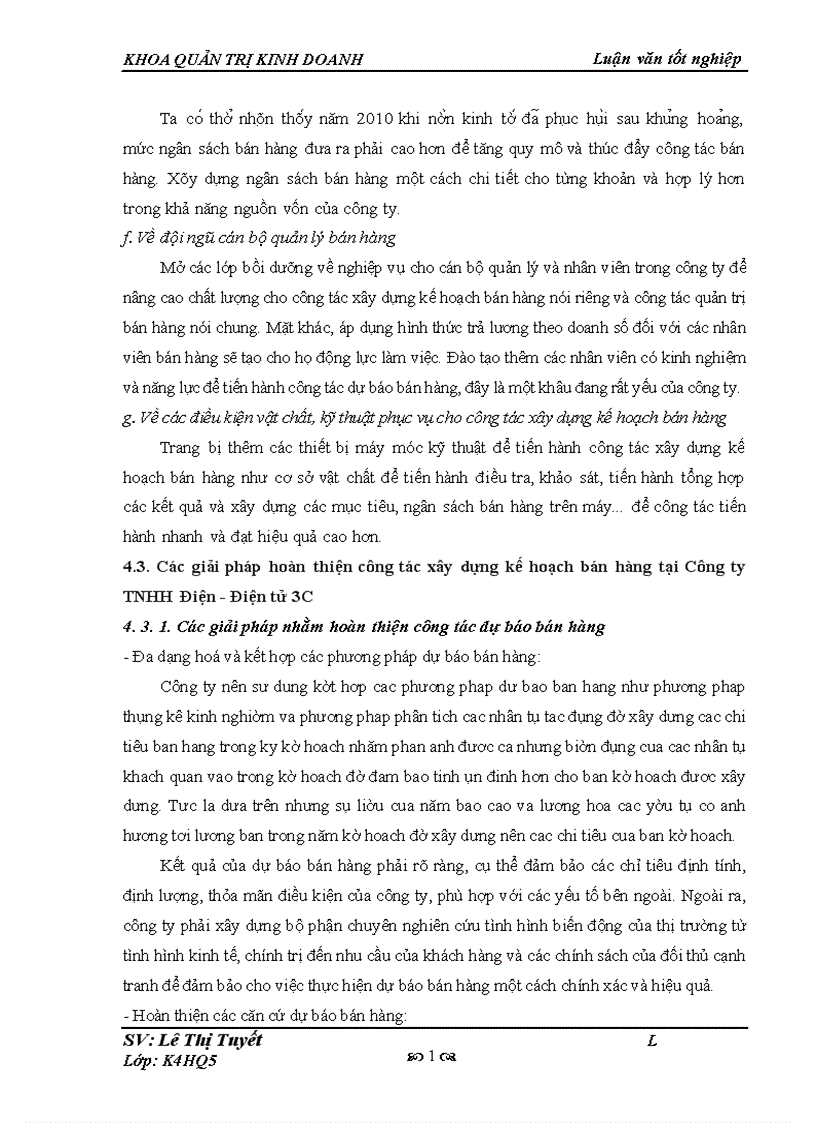 image for page Hoàn thiện công tác xây dựng kế hoạch bán hàng tại công ty TNHH Điện Điện tử 3C