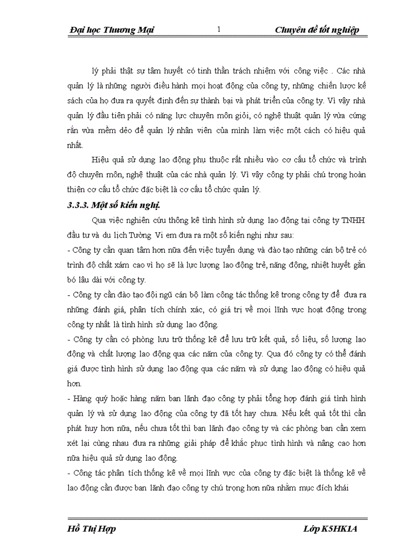 image for page Phân tích thống kê tình hình sử dụng lao động tại công ty TNHH đầu tư và du lịch Tường Vi