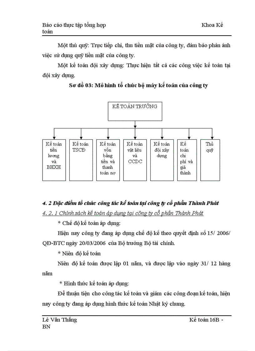 image for page Báo cáo thực tập tổng hợp Khoa Kế toán công ty cổ phần Thành Phát