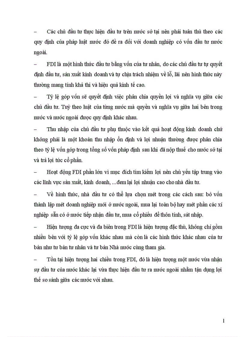 Đầu tư trực tiếp nước ngoài với sự nghiệp công nghiệp hoá hiện đại hoá ở nước ta 1