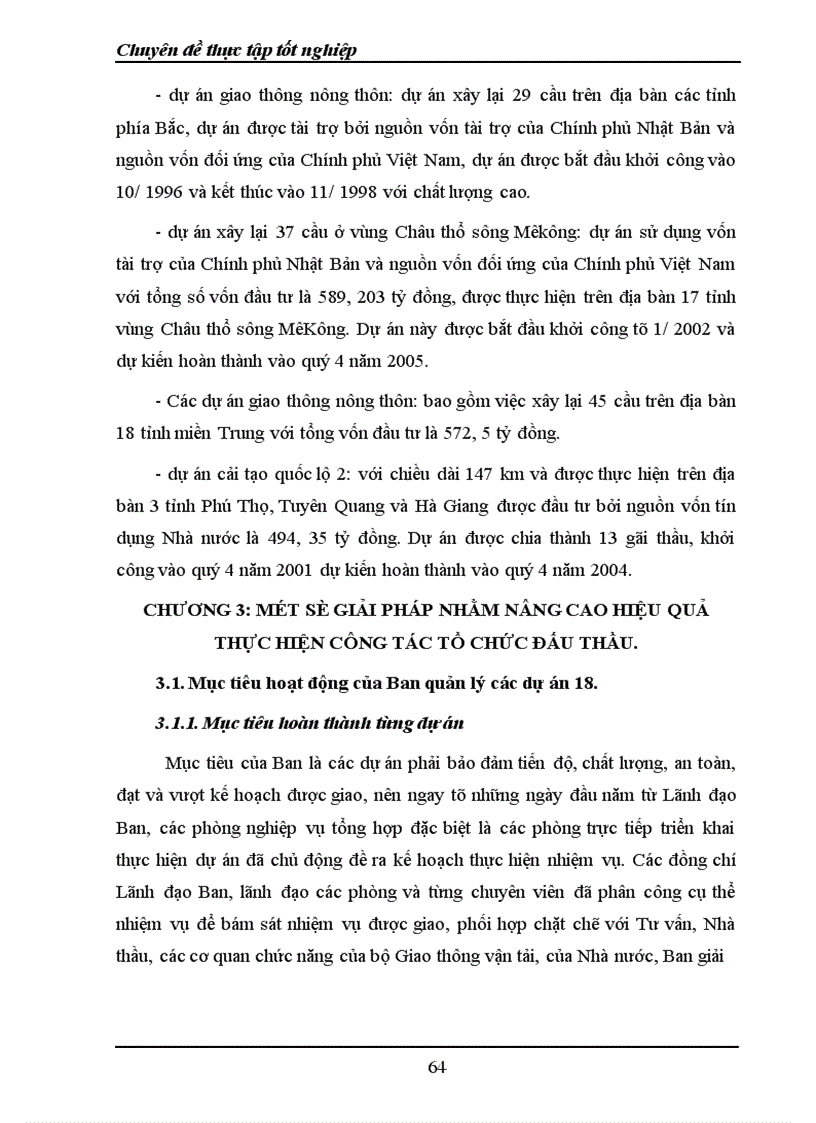 image for page Thực trạng công tác tổ chức đấu thầu tại Ban quản lý các dự án 18 1