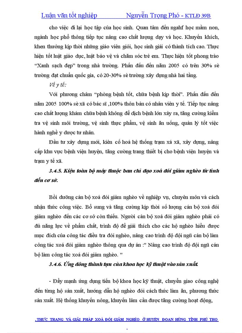 image for page Thực trạng và giải pháp xoá đói giảm nghèo ở huyện Đoan Hùng tỉnh Phú Thọ