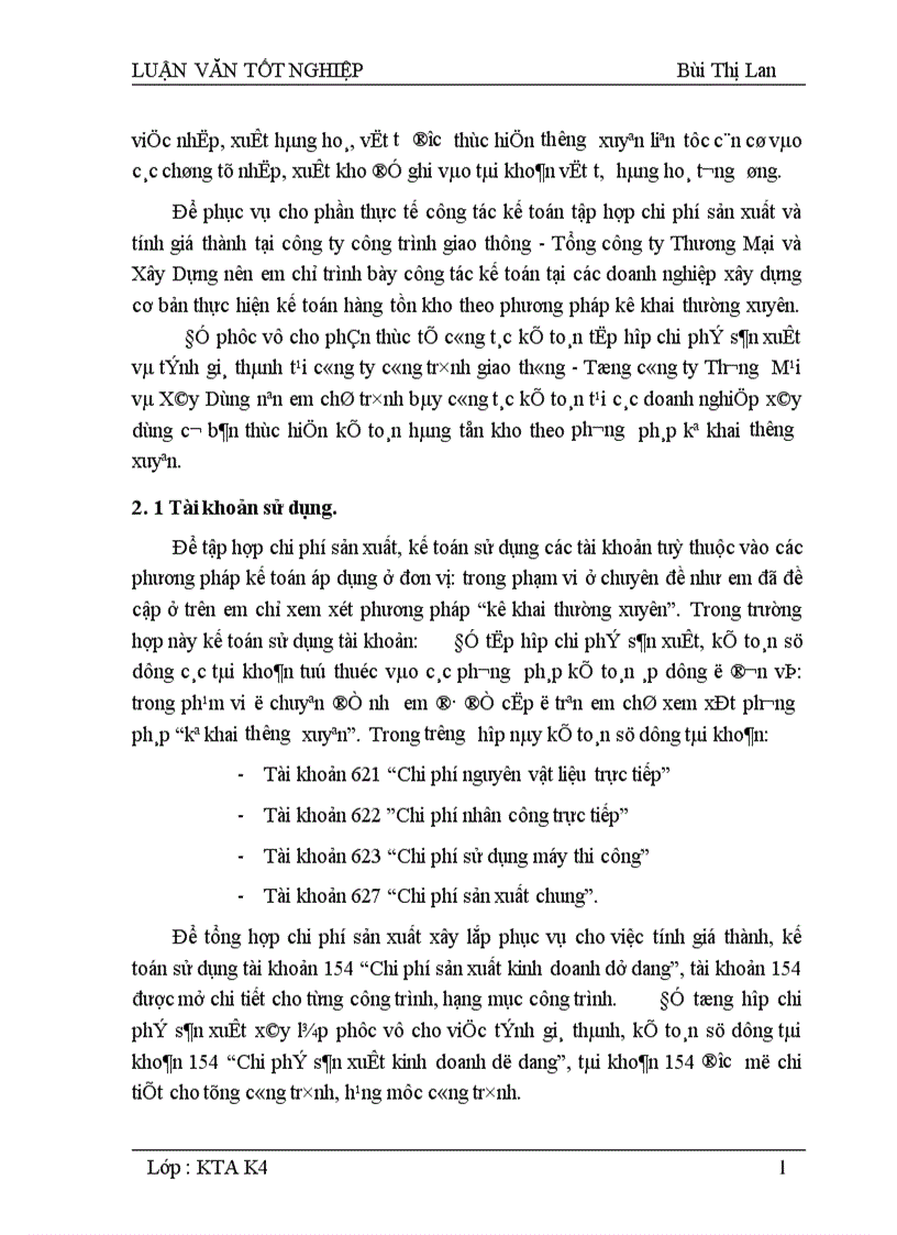 image for page Kế toán tập hợp chi phí sản xuất và tính giá thành sản phẩm 1