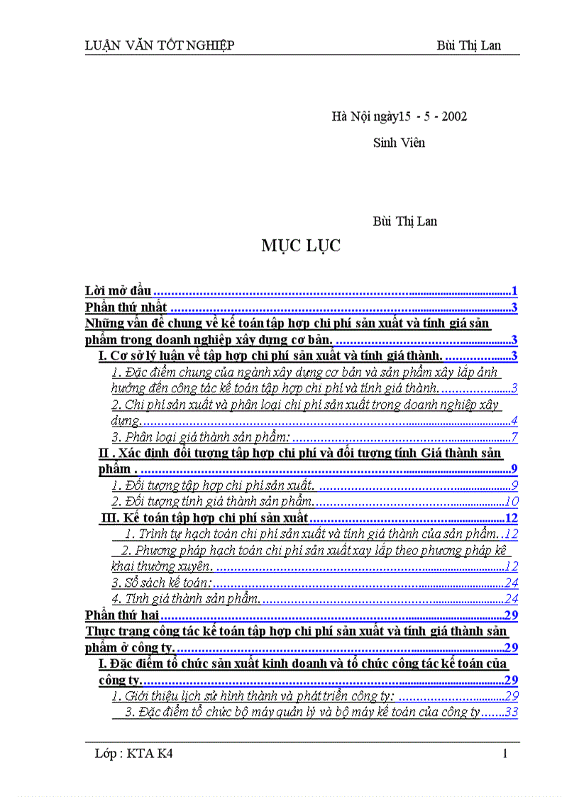 image for page Kế toán tập hợp chi phí sản xuất và tính giá thành sản phẩm 1