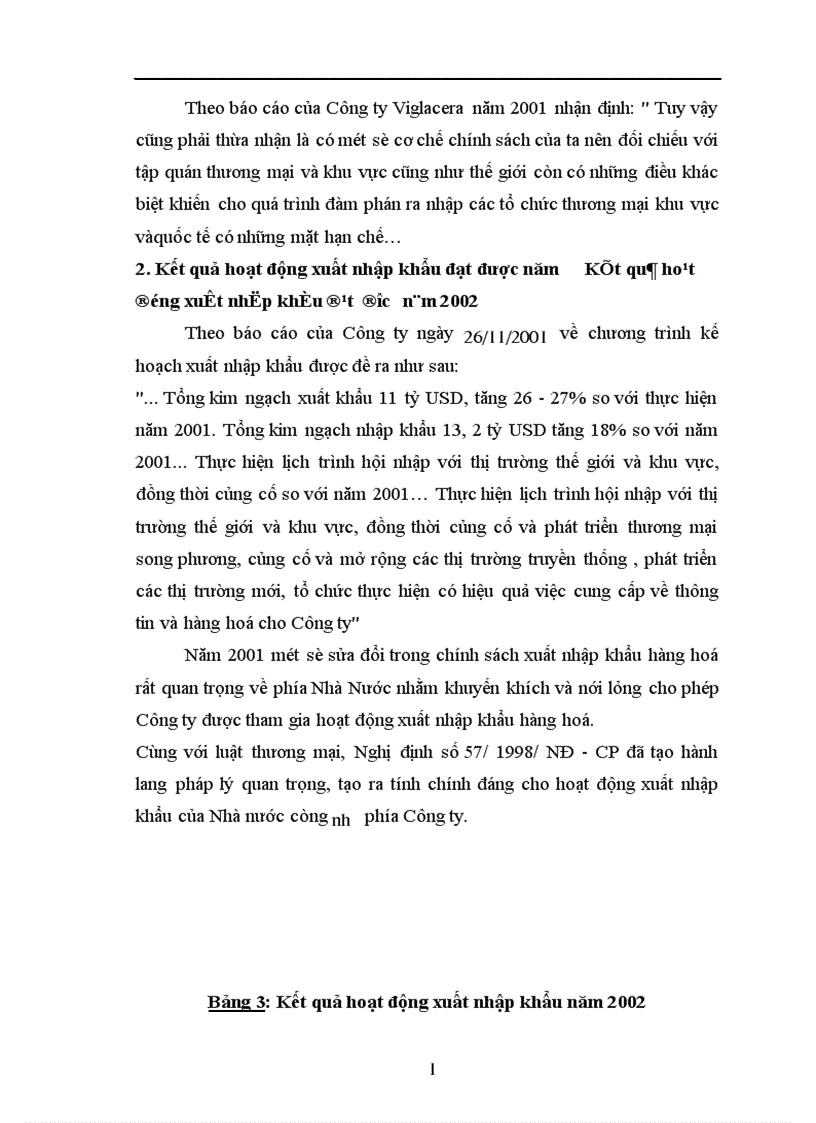 image for page Tác động của đầu tư trực tiếp nước ngoài tới hoạt động xuất nhập khẩu của Công ty kinh doanh và xuất nhập khẩu Viglacera 1