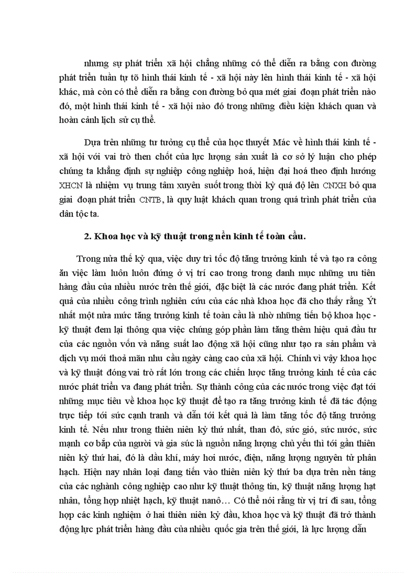 image for page Vai trò của khoa học và kỹ thuật trong sự phát triển lực lượng sản xuất