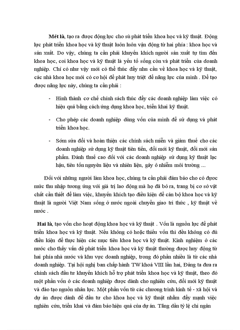 image for page Vai trò của khoa học và kỹ thuật trong sự phát triển lực lượng sản xuất