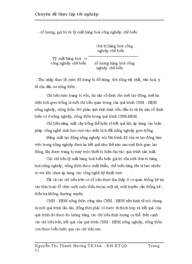 image for page Hệ thống chỉ tiêu thống kê phản ánh trình độ CNH HĐH nông nghiệp nông thôn