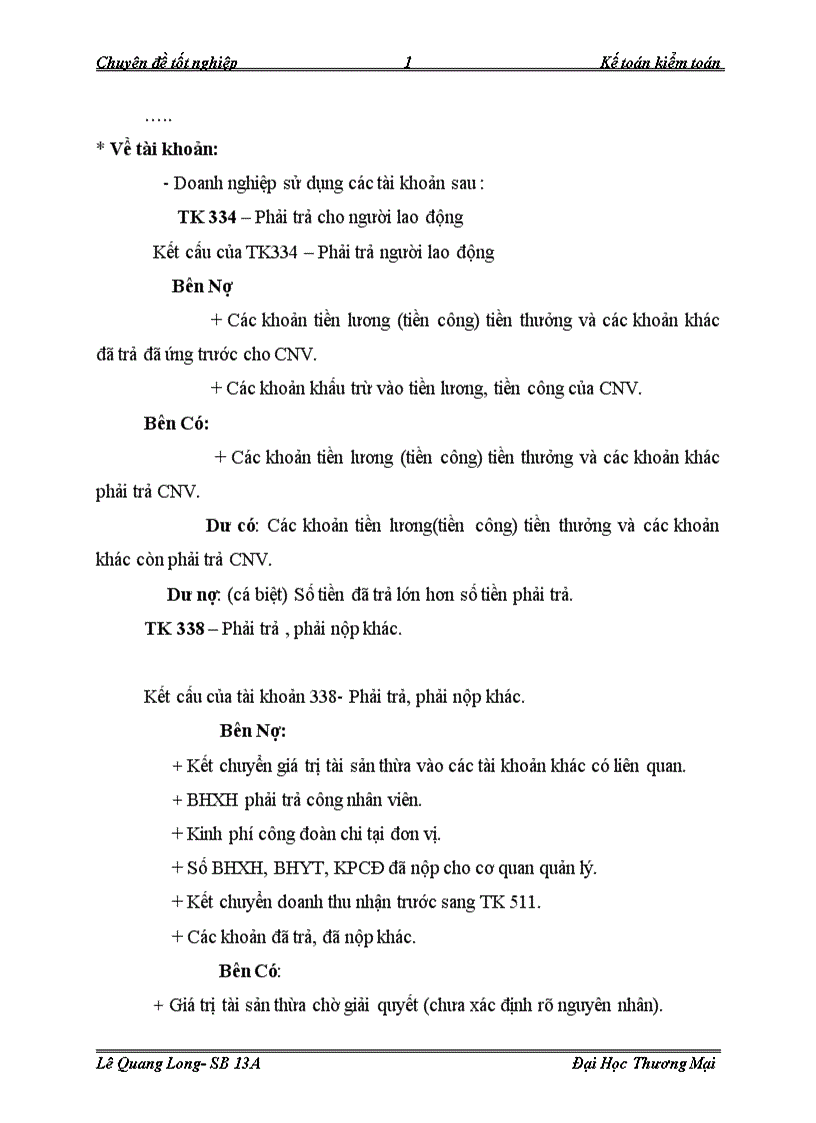 image for page Kế toán các khoản thanh toán với người lao động tại công ty cổ phần ô tô Con Đường Mới