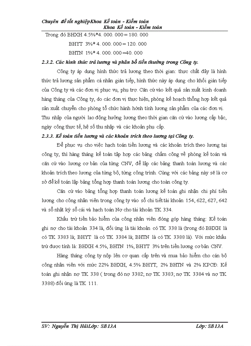 image for page kế toán tiền lương và các khoản trích theo lương tại Công ty cổ phần xuất nhập khẩu Intimex