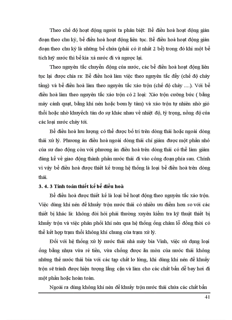 image for page Tính toán thiết kế các bộ phận trong hệ thống xử lý sinh học