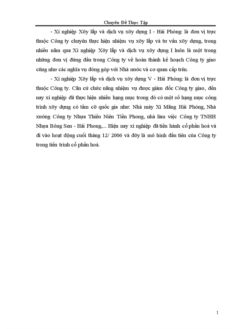 image for page Thực trạng và giải pháp thúc đẩy hoạt động đầu tư phát triển ở Công ty xây lắp và vật liệu xây dựng V Bộ Thương Mại