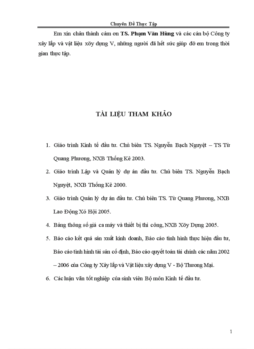 image for page Thực trạng và giải pháp thúc đẩy hoạt động đầu tư phát triển ở Công ty xây lắp và vật liệu xây dựng V Bộ Thương Mại