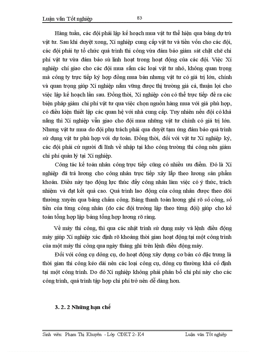 image for page Hoàn thiện công tác kế toán tập hợp chi phí sản xuất và tính giá thành sản phẩm xây lắp tại Xí nghiệp xây lắp H36 Công ty xây lắp hoá chất 1