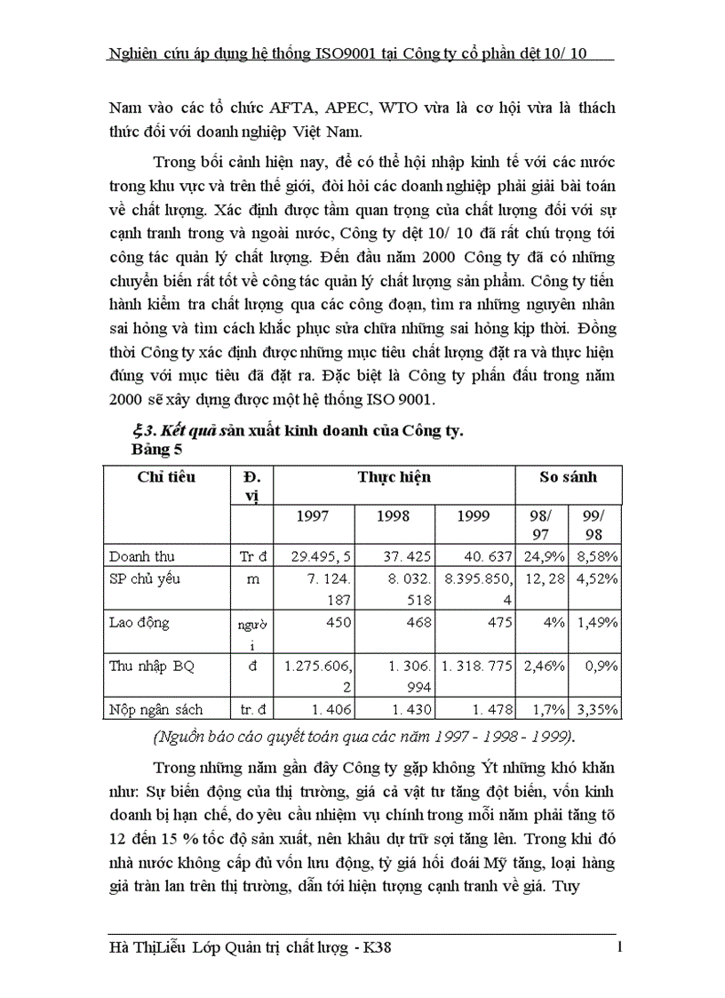 image for page Nghiên cứu áp dụng hệ thống ISO9001 tại công ty cổ phần dệt 10 10