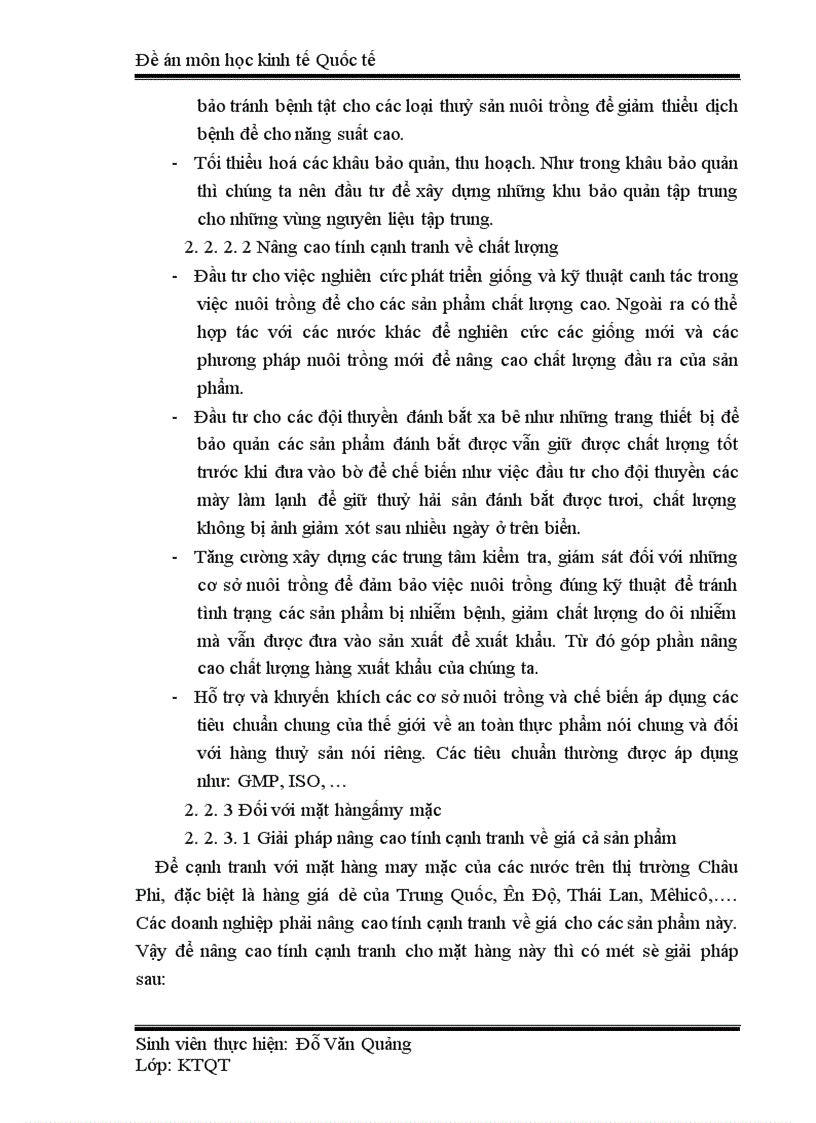 image for page Xuất khẩu hàng hoá của Việt Nam sang thị trường Châu Phi thực trạng và giải pháp