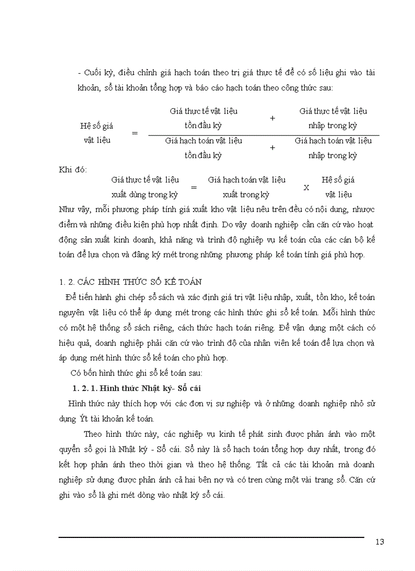 image for page Tổ chức công tác kế toán nguyên vật liệu tại Xí nghiệp sản xuất thiết bị điện 1