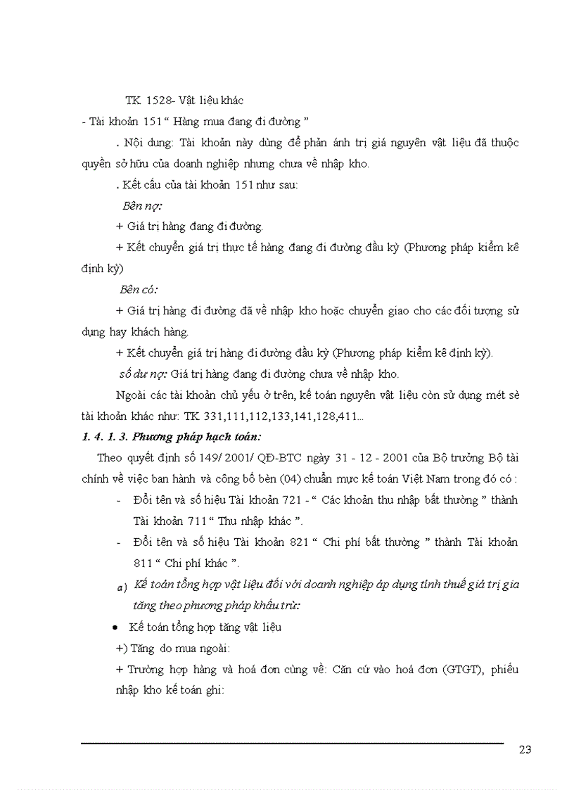 image for page Tổ chức công tác kế toán nguyên vật liệu tại Xí nghiệp sản xuất thiết bị điện 1