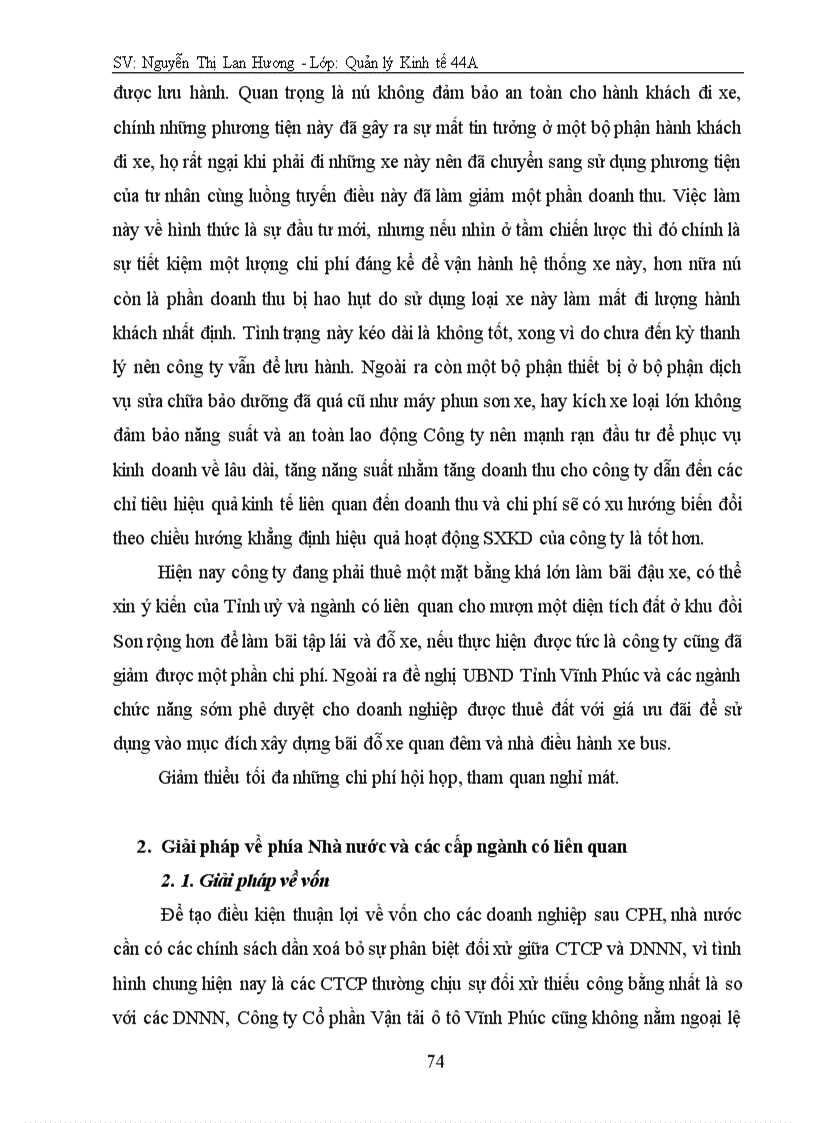 image for page Một số giải pháp nhằm góp phần nâng cao hiệu quả hoạt động sản xuất kinh doanh của Công ty Cổ phần Vận tải ô tô Vĩnh Phúc giai đoạn hậu cổ phần hoá