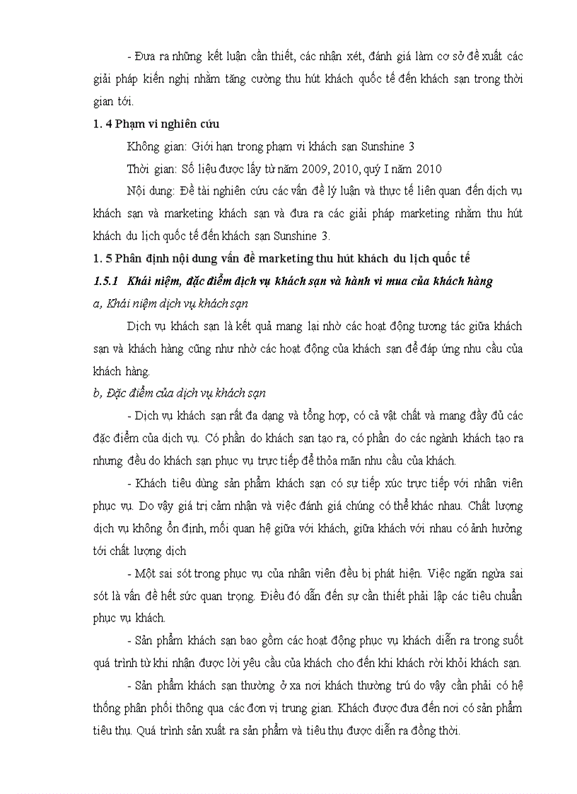 image for page Giải pháp marketing thu hút khách du lịch quốc tế đến khách sạn Sunshine 3