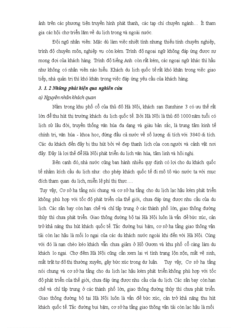 image for page Giải pháp marketing thu hút khách du lịch quốc tế đến khách sạn Sunshine 3