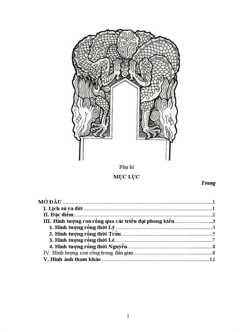 image for page Hình tượng con rồng qua cỏc triều đại phong kiến