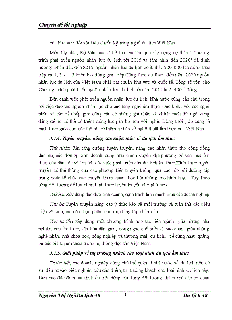 image for page thực trạng phát triển loại hình du lịch ẩm thực tại Việt Nam hiện nay