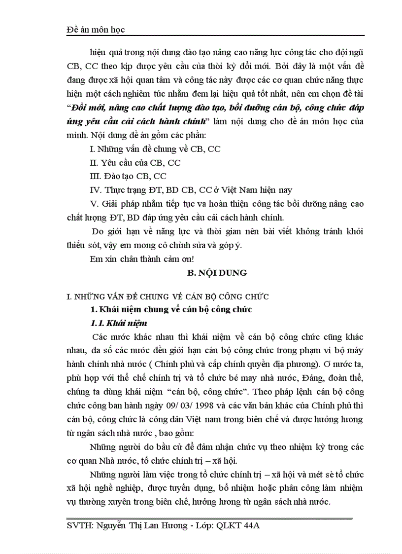 image for page Đổi mới nâng cao chất lượng đào tạo bồi dưỡng cán bộ công chức đáp ứng yêu cầu cải cách hành chính